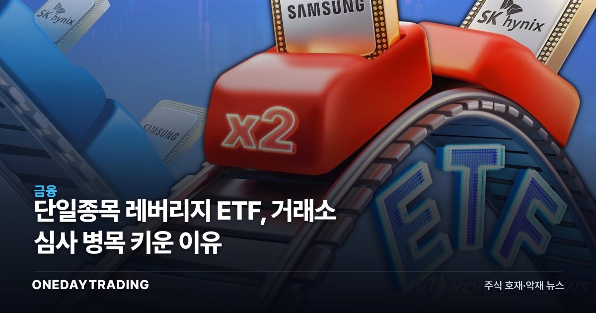 단일종목 레버리지 ETF, 거래소 심사 병목 키운 이유