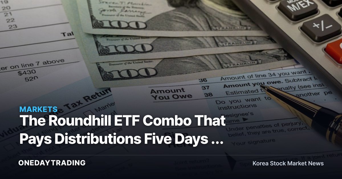 The Roundhill ETF Combo That Pays Distributions Five Days a Week: What Income Investors Need to Know