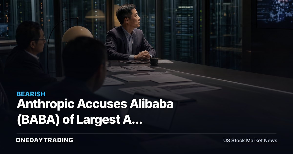 Anthropic Accuses Alibaba (BABA) of Largest AI Distillation Attack — What It Means for Investors