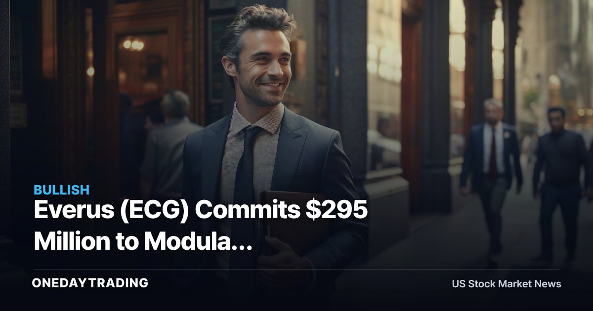 Everus (ECG) Commits $295 Million to Modular Construction — Can Capacity Become Growth?