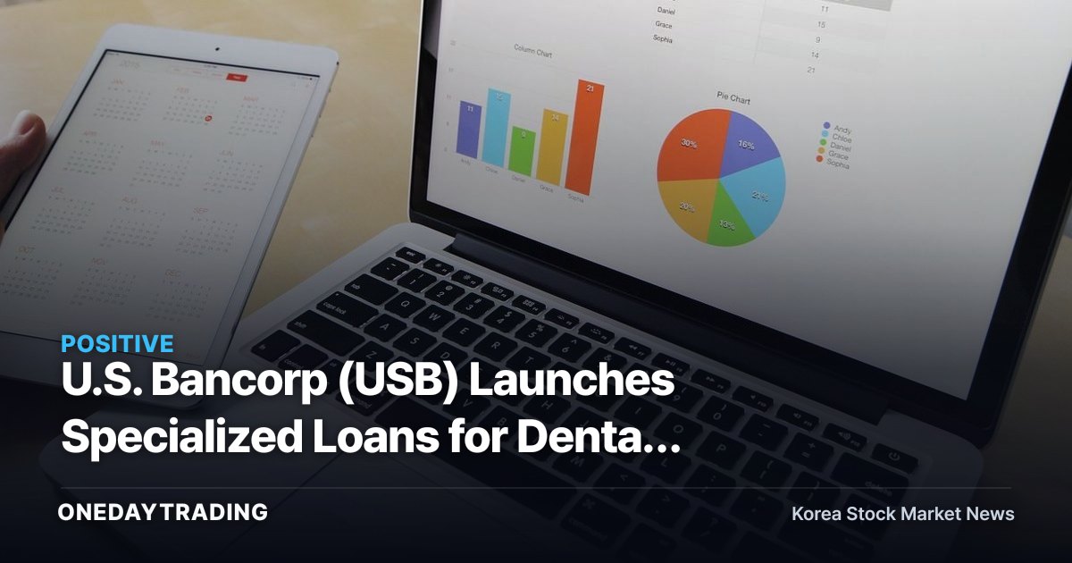 U.S. Bancorp (USB) Launches Specialized Loans for Dental and Veterinary Practices — A Profitability Bet on Niche Healthcare Finance