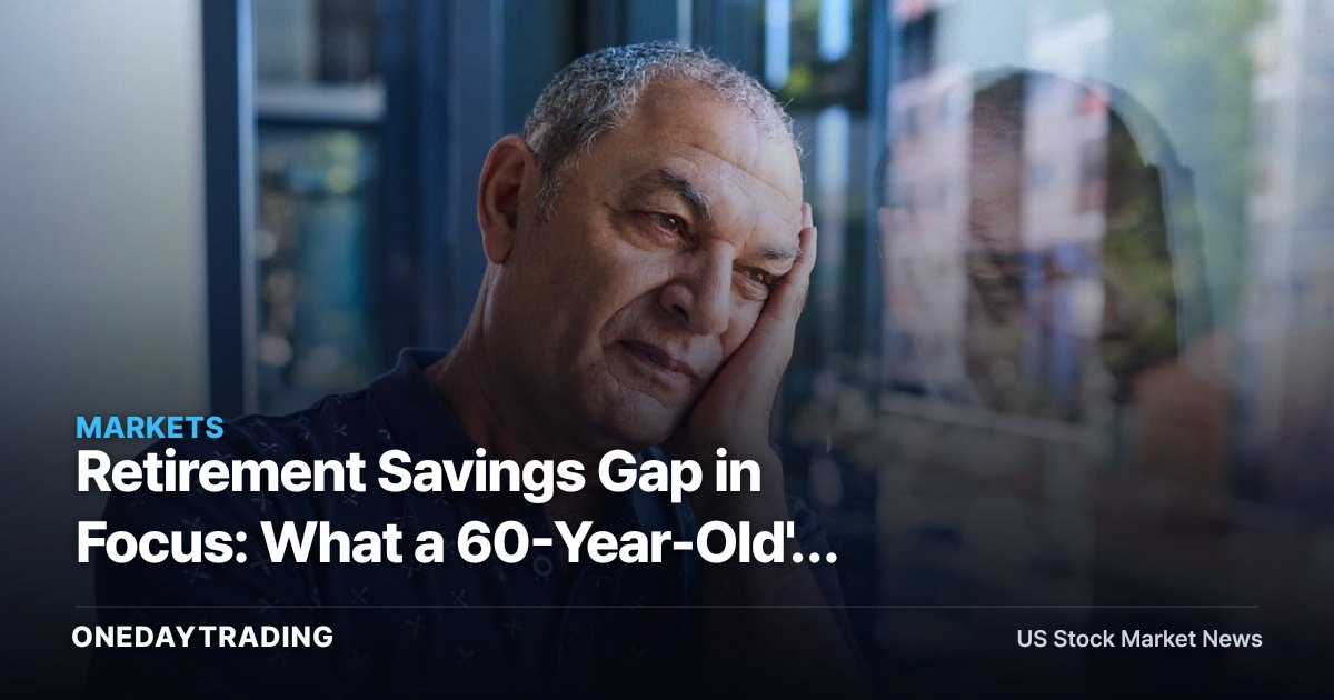 Retirement Savings Gap in Focus: What a 60-Year-Old's $2,000 Roth IRA Signals for Asset Managers (SCHW, BLK, PRU)