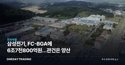 삼성전기, FC-BGA에 6조7천800억원…관건은 양산