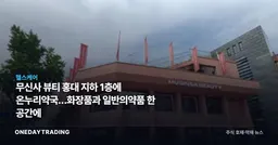 무신사 뷰티 홍대 지하 1층에 온누리약국…화장품과 일반의약품 한 공간에