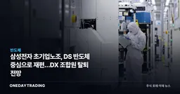 삼성전자 초기업노조, DS 반도체 중심으로 재편…DX 조합원 탈퇴 전망