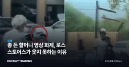 총 든 할머니 영상 화제, 로스 스토어스가 웃지 못하는 이유