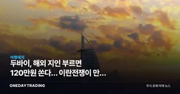 두바이, 해외 지인 부르면 120만원 쏜다… 이란전쟁이 만든 관광 비상카드