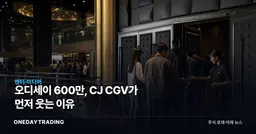 오디세이 600만, CJ CGV가 먼저 웃는 이유