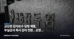 금감원 감사보수 덤핑 제동, 부실감사 즉시 감리 전환…상장사 영향은