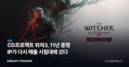 CD프로젝트 위쳐3, 11년 흥행 IP가 다시 매출 시험대에 섰다