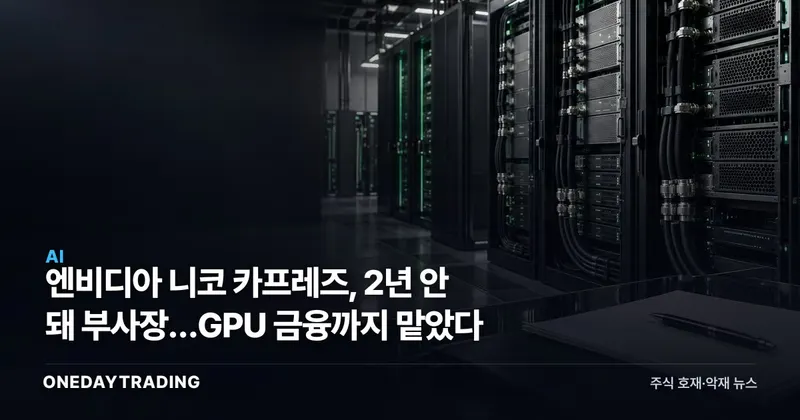 엔비디아 니코 카프레즈, 2년 안 돼 부사장…GPU 금융까지 맡았다