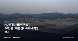 HD현대일렉트릭 목표가 90만원…매출 신기록 뒤 수익성 경고