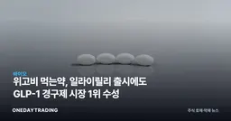 위고비 먹는약, 일라이릴리 출시에도 GLP-1 경구제 시장 1위 수성