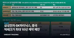 삼성전자·SK하이닉스, 중국 빅테크가 최대 10년 계약 제안