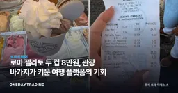 로마 젤라토 두 컵 8만원, 관광 바가지가 키운 여행 플랫폼의 기회