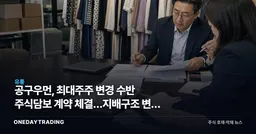 공구우먼, 최대주주 변경 수반 주식담보 계약 체결…지배구조 변수 부각