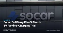 Socar, SoftBerry Plan 3-Month EV Parking-Charging Trial
