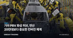 기아 PBV 화성 허브, 연산 20만대보다 중요한 컨버전 체계