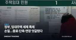 정부, 임대주택 세제 특례 손질…종료·단축·연장 엇갈렸다