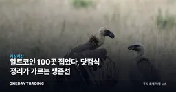 알트코인 100곳 접었다, 닷컴식 정리가 가르는 생존선
