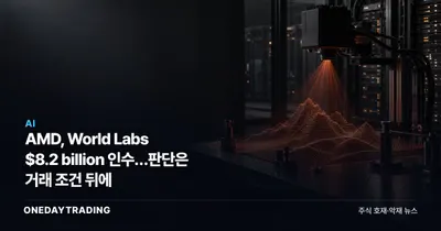 AMD, World Labs $8.2 billion 인수…판단은 거래 조건 뒤에