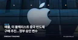 애플, 美 블랙리스트 중국 반도체社 구매 추진…정부 승인 변수