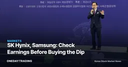 SK Hynix, Samsung: Check Earnings Before Buying the Dip