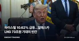 하이스틸 10.62% 급등…알래스카 LNG 73조원 기대의 빈칸