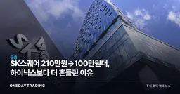 SK스퀘어 210만원→100만원대, 하이닉스보다 더 흔들린 이유