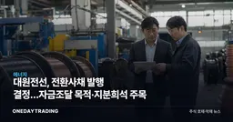 대원전선, 전환사채 발행 결정…자금조달 목적·지분희석 주목