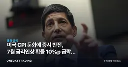 미국 CPI 둔화에 증시 반전, 7월 금리인상 확률 10%p 급락한 진짜 이유