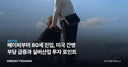 베이비부머 80세 진입, 미국 간병 부담 급증과 실버산업 투자 포인트