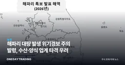해파리 대량 발생 위기경보 주의 발령, 수산·양식 업계 타격 우려