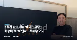 K컬처 타고 해외 역직구 급증, 배송비 70% 인하…수혜주 어디