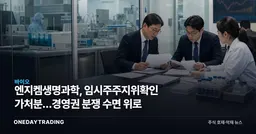 엔지켐생명과학, 임시주주지위확인 가처분…경영권 분쟁 수면 위로