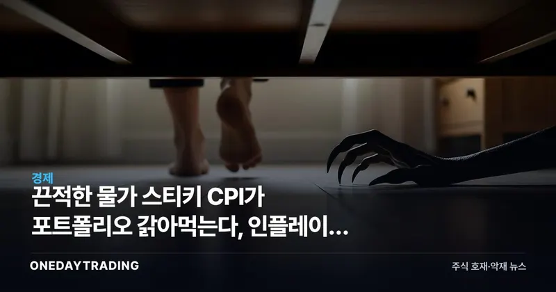 끈적한 물가 스티키 CPI가 포트폴리오 갉아먹는다, 인플레이션 헤지 전략 총정리