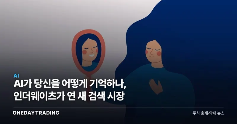 AI가 당신을 어떻게 기억하나, 인더웨이츠가 연 새 검색 시장
