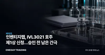인벤티지랩, IVL3021 호주 제1상 신청…승인 전 남은 간극