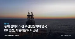 동해 심해가스전 우선협상자에 영국 BP 선정, 자원개발주 파급은