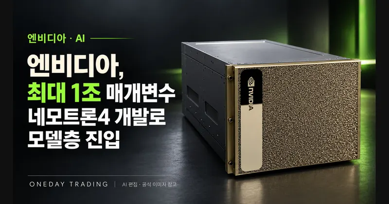 엔비디아, 최대 1조 매개변수 네모트론4 개발로 모델층 진입