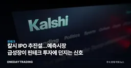 칼시 IPO 추진설…예측시장 급성장이 핀테크 투자에 던지는 신호