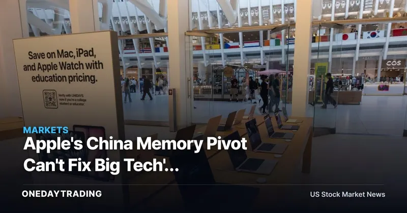 Apple's China Memory Pivot Can't Fix Big Tech's Structural DRAM Crisis