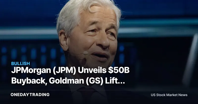 JPMorgan (JPM) Unveils $50B Buyback, Goldman (GS) Lifts Dividend After Fed Stress Test