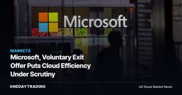 Microsoft, Voluntary Exit Offer Puts Cloud Efficiency Under Scrutiny