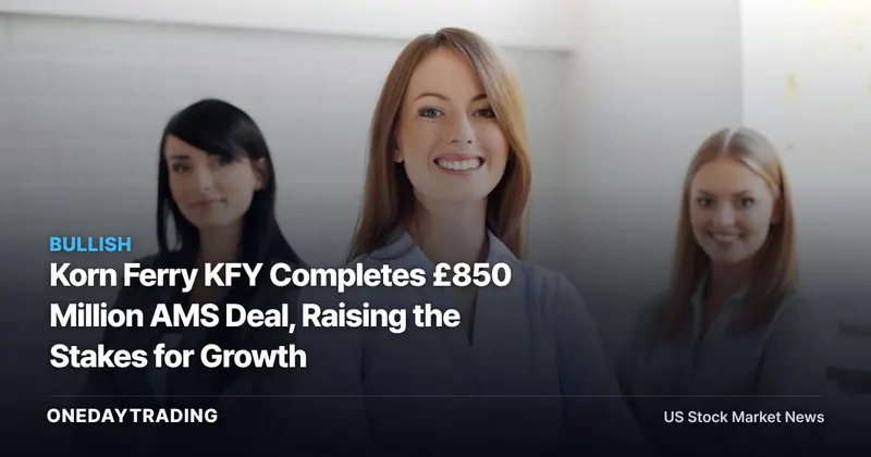 Korn Ferry KFY Completes £850 Million AMS Deal, Raising the Stakes for Growth