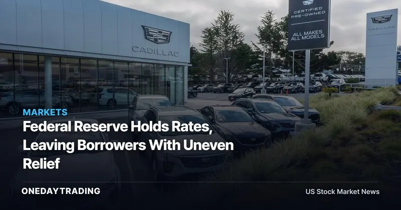Federal Reserve Holds Rates, Leaving Borrowers With Uneven Relief