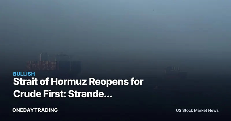 Strait of Hormuz Reopens for Crude First: Stranded Fertilizer Tightens Supply for CF, NTR, MOS