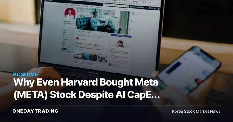 Why Even Harvard Bought Meta (META) Stock Despite AI CapEx Concerns
