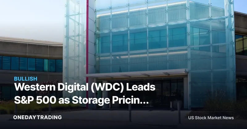 Western Digital (WDC) Leads S&P 500 as Storage Pricing Power Reignites — STX, MU in Focus
