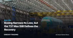 Boeing Narrows Its Loss, but the 737 Max Still Defines the Recovery